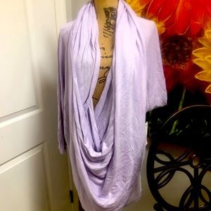 Plus size infinity sweater